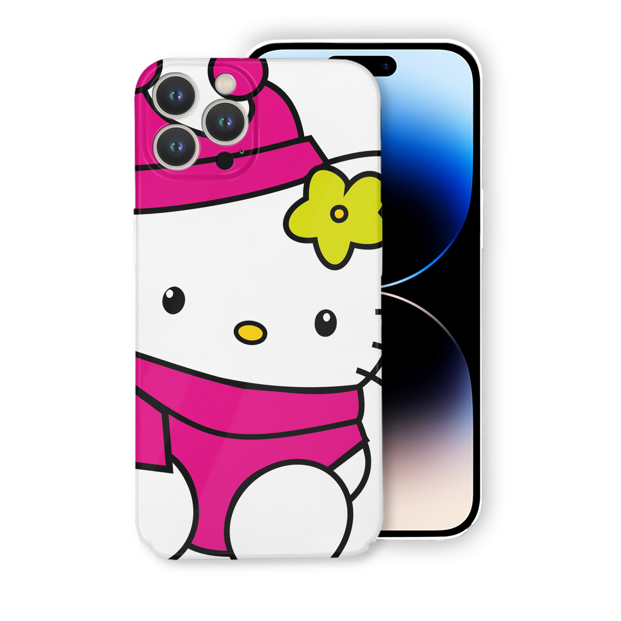 （画像用） Hello Kitty ハローキティ 【iPhone 14シリーズ対応】ハードケース
